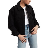 Levi's Exboyfriend Sherpa Jacke Contrast Hood Pin XS