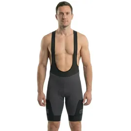 Ale Alé Herren Stones Cargo Bib kurz (Größe M, grau)