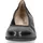 CAPRICE Damen Ballerinas aus Leder Flach, Schwarz (Black Nappa), 39 EU