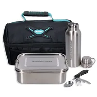 Toolbrothers Fan Lunchpaket in Makita Kühltasche mit Edelstahl Brotdose