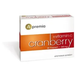 Apremia Cranberry + Vitamin C 60 Kapseln