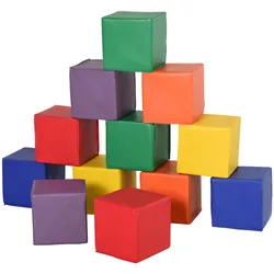 HOMCOM Bausteinset Kunstleder, EPE