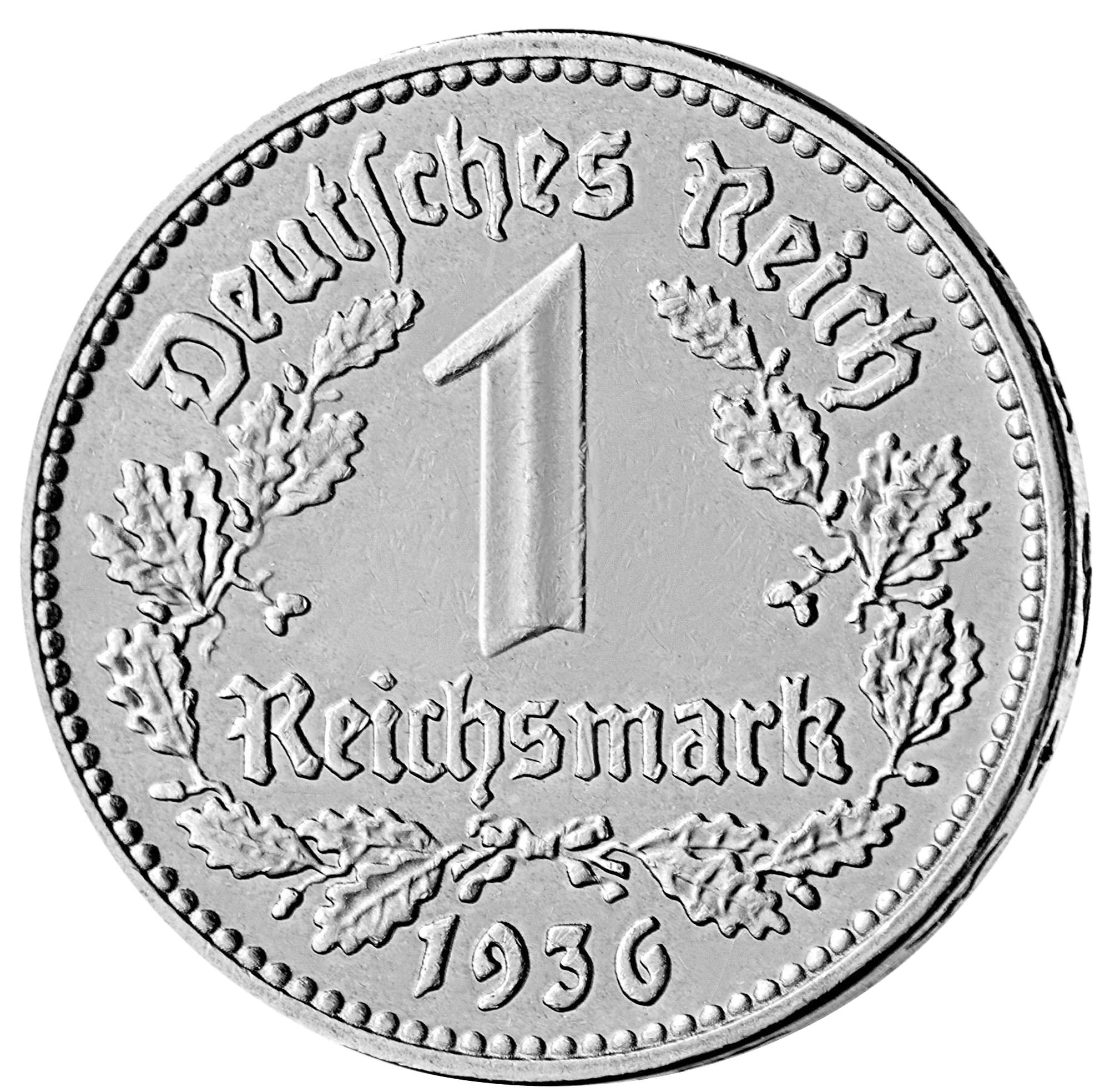 Drittes Reich 1 Reichsmark 1936