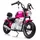 lean cars Batteriebetriebener Motor A9902 36V Pink/Rosa (A9902)