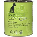 Dogz Finefood No. 04 Huhn & Fasan 6 x 800 g