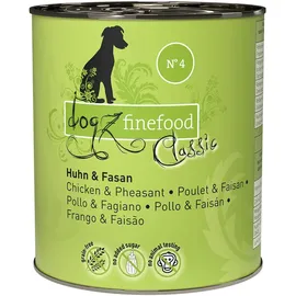 Dogz Finefood No. 04 Huhn & Fasan 6 x 800 g