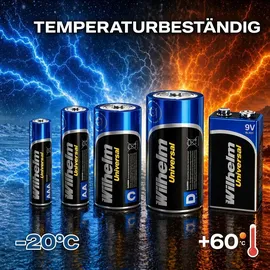 Wilhelm Universal AA 2800 mAh 200 St.