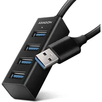 AXAGON HUE-M1A Superspeed USB-A Mini Hub, 4x USB 3.0