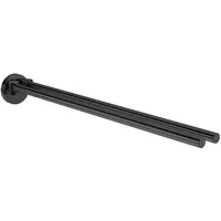 EMCO round Handtuchhalter, 2 armig, 400 mm, beweglich, 435013341,