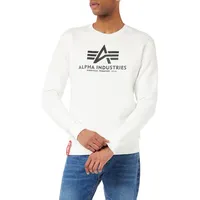 Alpha Industries Basic Sweatshirt White M