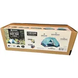 Decathlon Quechua, 2-Sekunden-Campingzelt, wasserdicht, Pop-Up-Zelt, 110 cm, 2 Personen, 4,4 kg (Maße des Schlafbereichs: 205 x 140 cm), Blau