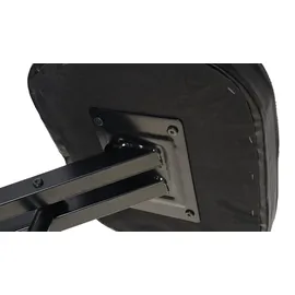 Mendler Kniestuhl HWC-E10 Kunstleder Schwarz