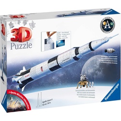 Ravensburger 3D-Puzzle 440 Teile 3D Puzzle Apollo Saturn V Rakete 11545, 440 Puzzleteile