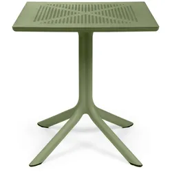 Nardi Clip 70 Gartentisch, 70 x 70 cm, agave
