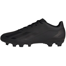 adidas X Crazyfast.4 Flexible Boots Football Shoes (Firm Ground), Core Black/Core Black/Core Black, 48
