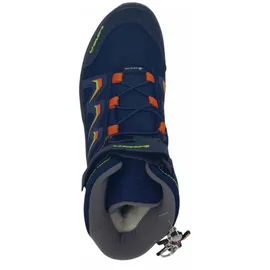 Lowa Maddox Warm GTX Mid Jr. navy/orange 34 - Dunkelblau