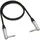 Behringer GIC-90 4SR Instrumentenkabel 0,9 m mit gewinkelten 6,35 mm TRS-Steckern – Hochwertiges Audiokabel für Gitarre, Pedalboard, Verstärker & Studio