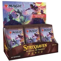 Wizards of the Coast Magic the Gathering - Strixhaven: School of Mages Set Booster Display englisch, MtG