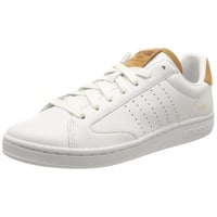 K-Swiss Herren Lozan Klub LTH Sneaker, WHT/WHT/BRWNSGR SD, 47 EU