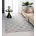 MERINOS Teppich MERINOS 28262 B 120cm H 12mm L 170cm Polyester Teppiche Teppich Kurzflorteppich Hoch Tief Effekt modernes Skandic Design