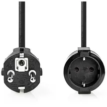 Nedis Stromkabel | CEGB10200BK50 | Schwarz