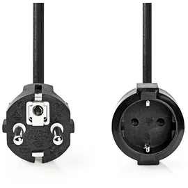 Nedis Stromkabel | CEGB10200BK50 | Schwarz