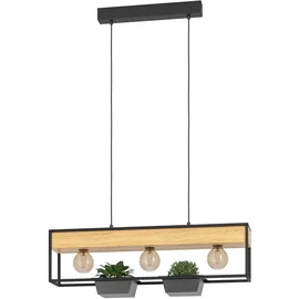 EGLO Libertad 1 schwarz, braun