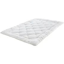 Badenia Trendline Eco Steppbett Kamel Duo 155 x 220 cm, weiß, Öko- Tex Zertifiziert, produziert nach deutschem Qualitätsstandard