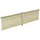 SKANHOLZ Brüstungsgeländer Balkonschalung 400 cm Länge 96 cm Höhe Beige