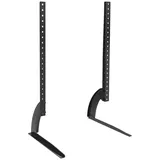 Maclean Brackets Tischstandfuß 32-70 Zoll 27,1 cm Schwarz Stahl