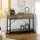 Homcom Konsolentisch vintage 100 x 35 x 76,5 cm braun schwarz