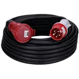 Voxura CEE-Kabel Verlängerungskabel Starkstromkabel 5-polig 400V H07RN 5G 6 32/5 32A IP44 Phasenwender Starkstrom 25m