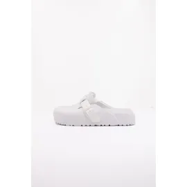 Birkenstock Boston Eva, Unisex-Erwachsene Clogs, Weiß (White), 38 EU – 38 EU Schmal