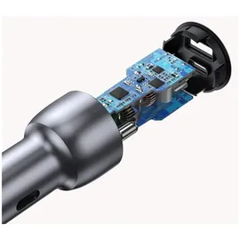 UGREEN KFZ-Ladegerät Usb/Usb Typ C 36 W 3 A Grau/Silber