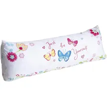 Paidi Kissenbezug Schmetterling 100 x 40 cm Pink/Rosa