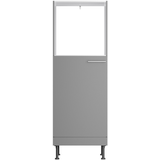 OPTIFIT Midischrank für Backofen und Kühlschrank) Optikomfort Mats825' grau 60 x 176,6 cm,