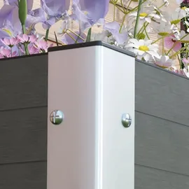 Outsunny Hochbeet 60 x 60 x 30 cm Grau