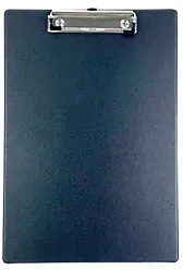 Viking Klemmbrett A4 Pappkarton, PVC (Polyvinylchlorid) Schwarz Hoch