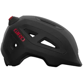 Giro Scamp II 49-53 cm Kinder matt black/red 2021