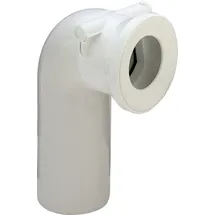 Viega WC Anschlussbogen 90 Grad 3811.5 aus Kunststoff weiß