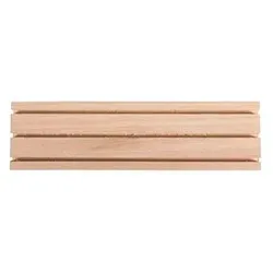 Rayher Bastelholz natur Holz Setzleiste mit 3 Rillen
