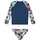 Roxy Morning Flower Lycra Set - Bikini Gr. 2 Years blau