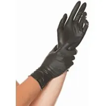Franz Mensch Hygostar Diablo Latexhandschuhe, puderfrei , 1 Packung = 100 Stück, Größe: M