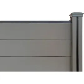 prestige home living outdoor WPC-Sichtschutzzaun 190 x 130 cm