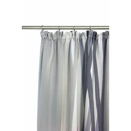 Wirth Vorhang WIRTH "Brooklyn" Gr. 1, grau, B:145cm H:150cm, Polyester, Gardinen
