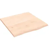 vidaXL Waschtischplatte 60x60x2 cm Massivholz Unbehandelt
