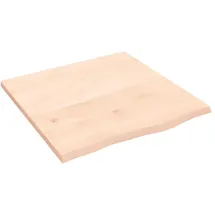vidaXL Waschtischplatte 60x60x2 cm Massivholz Unbehandelt