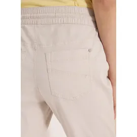 Cecil Mid Waist Slim Leg Hose im Washed-Look grain beige S - S / 28L