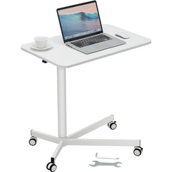 VEVOR Mobiler Stehschreibtisch 723-1122mm Verstellbarer Sitz-Steh-Schreibtisch