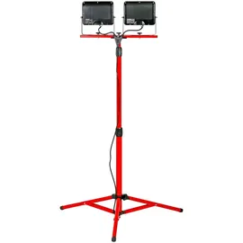Stier Baustrahler LED 2x30 W 2x2400 Lumen mit Stativ